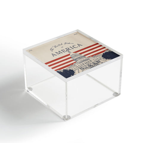 DENY Designs Capitol Building Acrylic Box