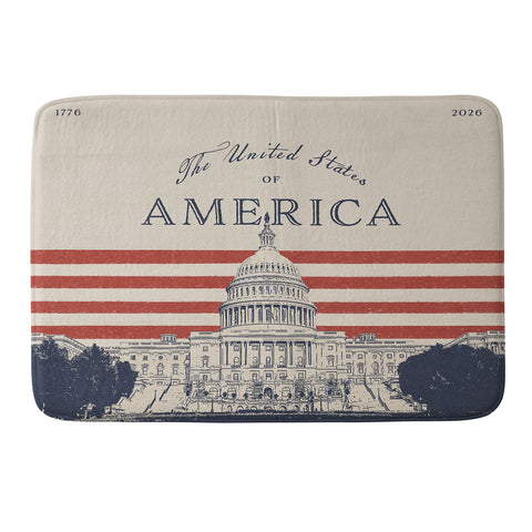DENY Designs Capitol Building Memory Foam Bath Mat