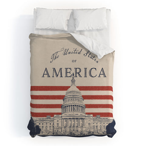 DENY Designs Capitol Building Duvet Cover