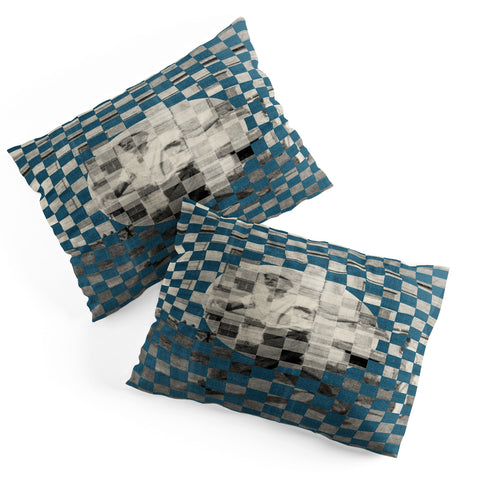 DENY Designs Checker Collage Pillow Shams