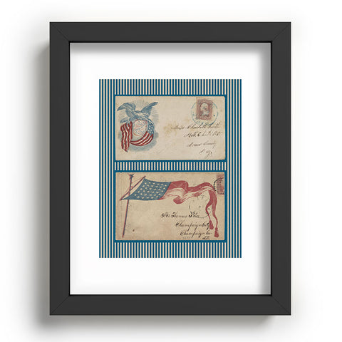 DENY Designs Civil War Envelopes Recessed Framing Rectangle