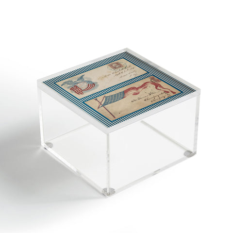 DENY Designs Civil War Envelopes Acrylic Box