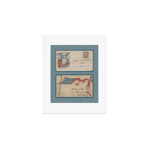 DENY Designs Civil War Envelopes Art Print