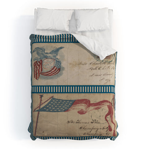 DENY Designs Civil War Envelopes Comforter