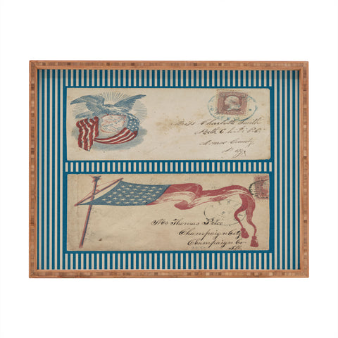 DENY Designs Civil War Envelopes Rectangular Tray