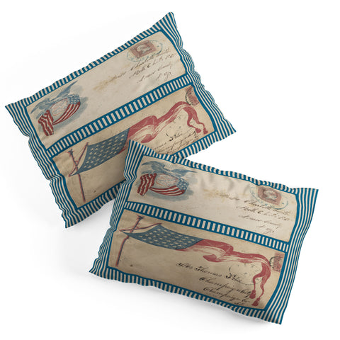 DENY Designs Civil War Envelopes Pillow Shams