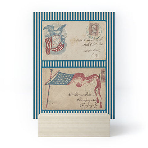 DENY Designs Civil War Envelopes Mini Art Print