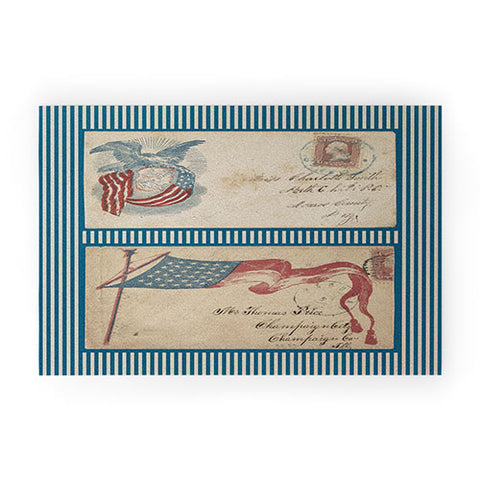 DENY Designs Civil War Envelopes Welcome Mat
