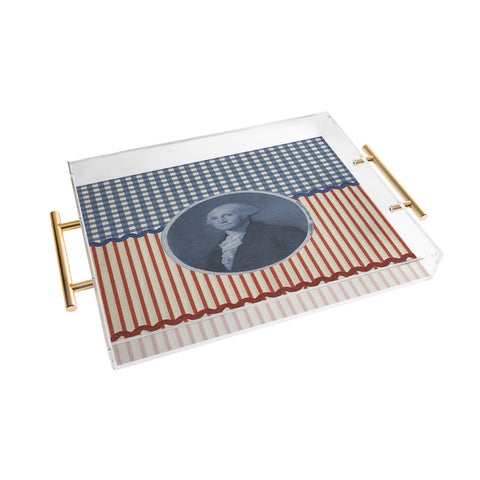 DENY Designs Cottagecore George Acrylic Tray