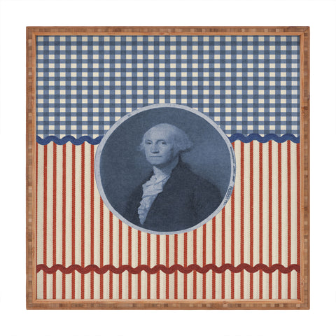 DENY Designs Cottagecore George Square Tray