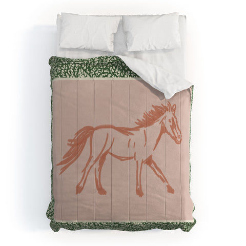 DENY Designs country horse 2 Comforter