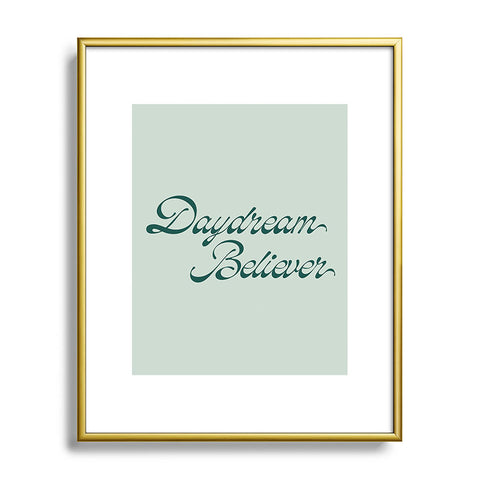 DENY Designs daydream believer Metal Framed Art Print