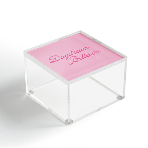 DENY Designs Daydream Believer Pink Acrylic Box