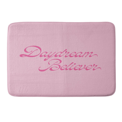 DENY Designs Daydream Believer Pink Memory Foam Bath Mat