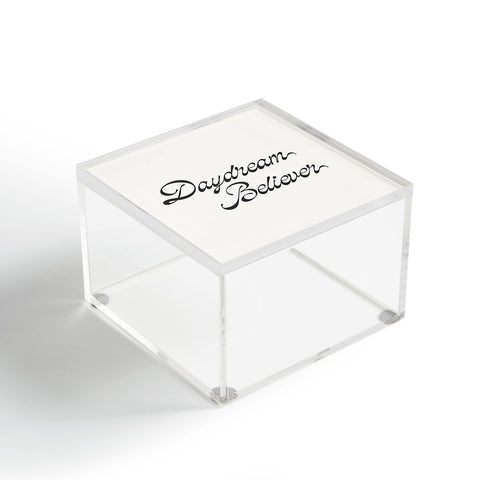 DENY Designs Daydream Believer W and B Acrylic Box