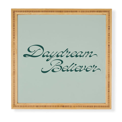 DENY Designs daydream believer Framed Wall Art