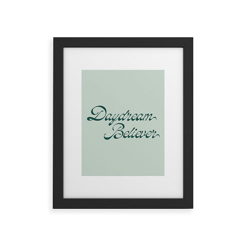 DENY Designs daydream believer Framed Art Print