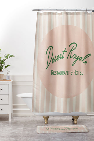 DENY Designs desert royale Shower Curtain And Mat