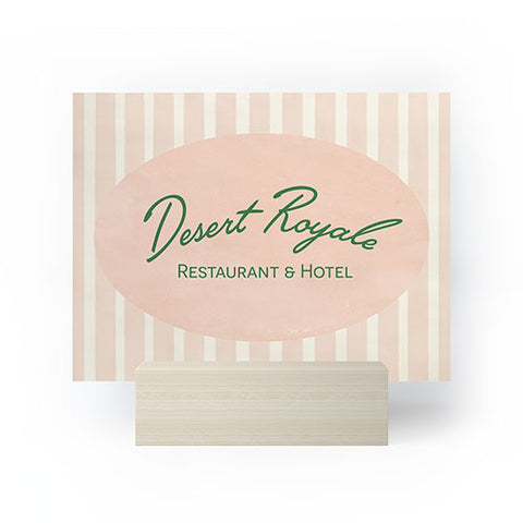 DENY Designs desert royale Mini Art Print