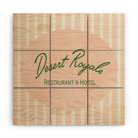 DENY Designs desert royale Wood Wall Mural