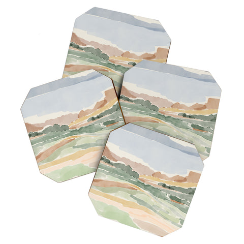 DENY Designs Dreamscape I Coaster Set