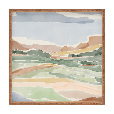 DENY Designs Dreamscape I Square Tray