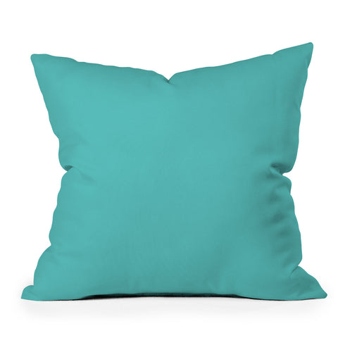 DENY Designs Eggshell Blue 325c Outdoor Throw Pillow