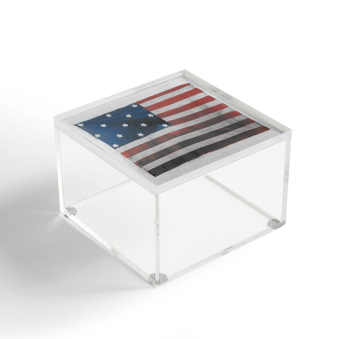 DENY Designs Flag Attributed to Elizabeth Schuyler Hamilton Acrylic Box
