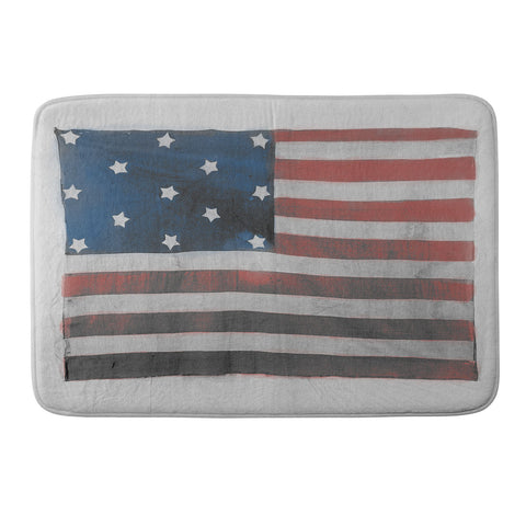 DENY Designs Flag Attributed to Elizabeth Schuyler Hamilton Memory Foam Bath Mat