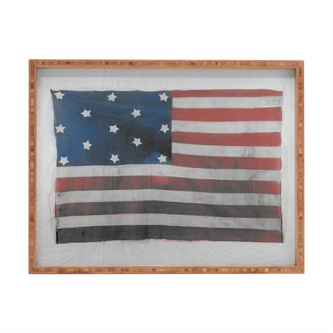 DENY Designs Flag Attributed to Elizabeth Schuyler Hamilton Rectangular Tray