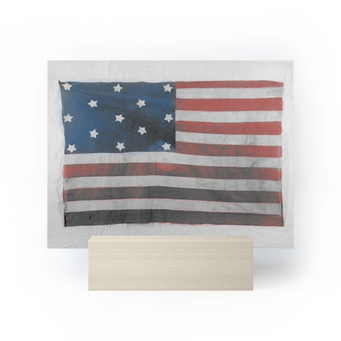 DENY Designs Flag Attributed to Elizabeth Schuyler Hamilton Mini Art Print