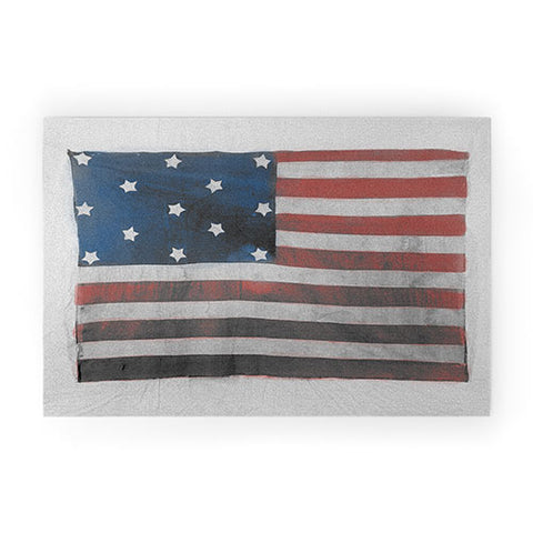 DENY Designs Flag Attributed to Elizabeth Schuyler Hamilton Welcome Mat