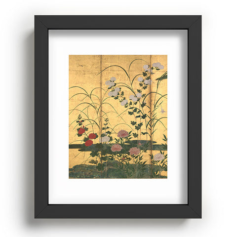 DENY Designs Flowers and Grasses Recessed Framing Rectangle