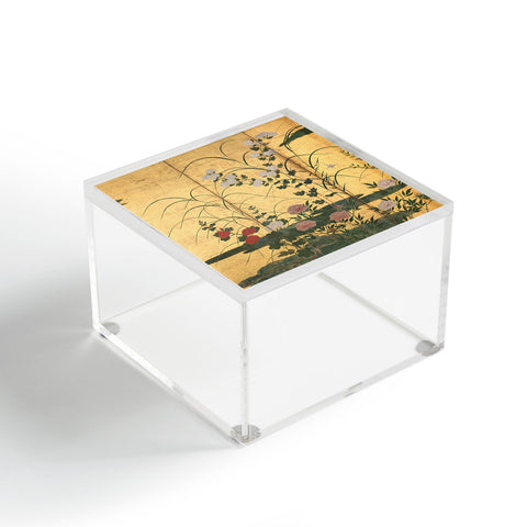 DENY Designs Flowers and Grasses Acrylic Box