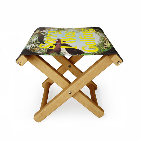 DENY Designs GolfFisheye Folding Stool