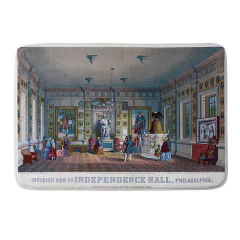 DENY Designs Independence Hall Memory Foam Bath Mat