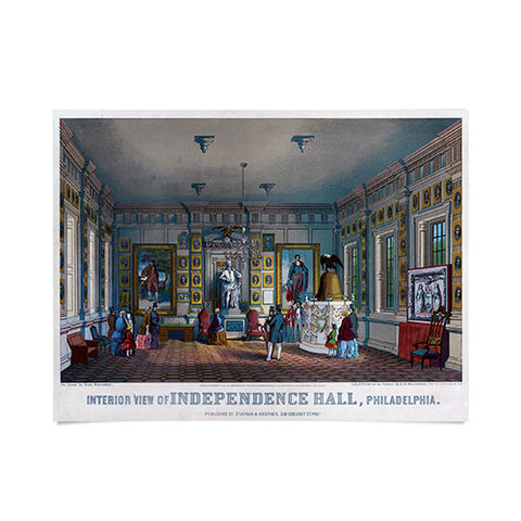 DENY Designs Independence Hall Poster