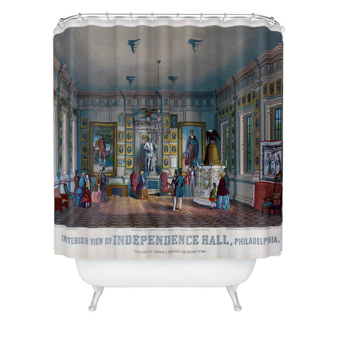 DENY Designs Independence Hall Shower Curtain