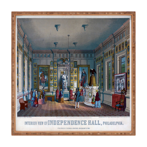DENY Designs Independence Hall Square Tray
