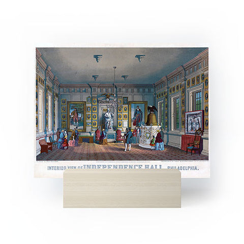 DENY Designs Independence Hall Mini Art Print