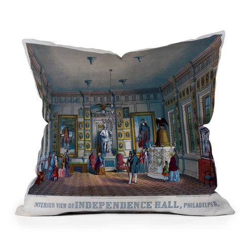 DENY Designs Independence Hall Outdoor Throw Pillow