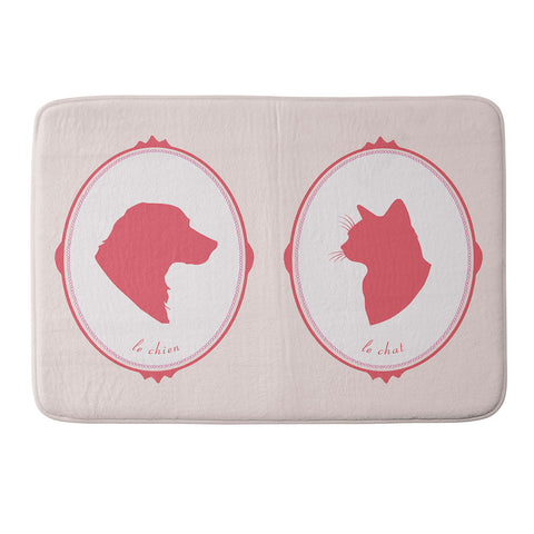 DENY Designs kit cameo Memory Foam Bath Mat