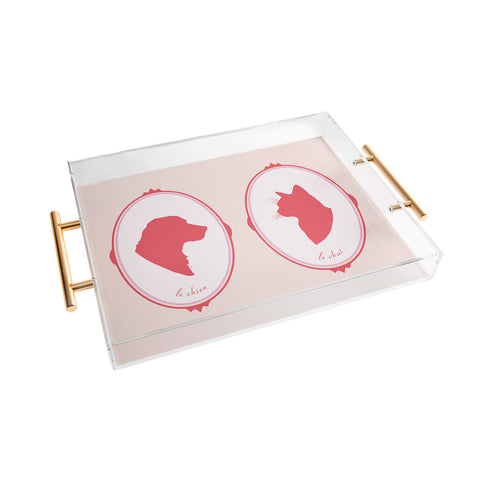 DENY Designs kit cameo Acrylic Tray