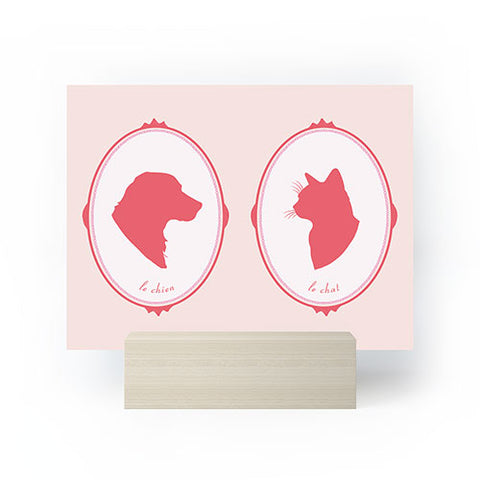 DENY Designs kit cameo Mini Art Print