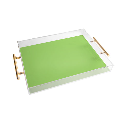 DENY Designs Lime 367c Acrylic Tray