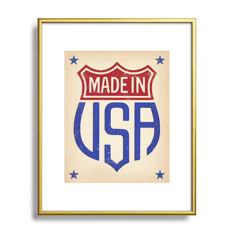 DENY Designs Made in USA Metal Framed Art Print