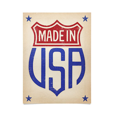 DENY Designs Made in USA Poster