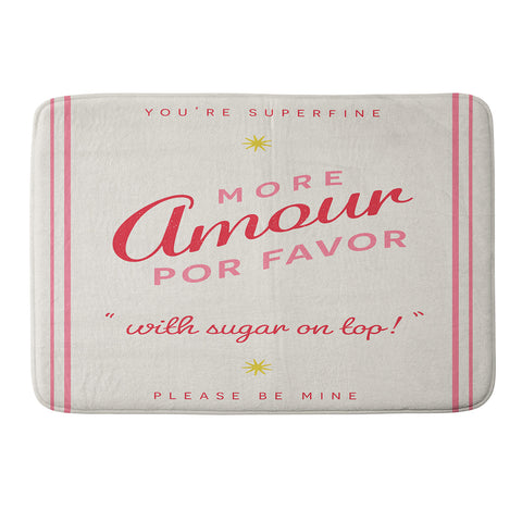 DENY Designs More Amour Memory Foam Bath Mat