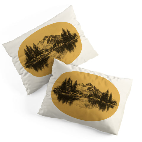 DENY Designs mountain vignette Pillow Shams