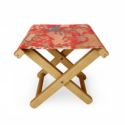 DENY Designs Mughal Period Carpet Folding Stool
